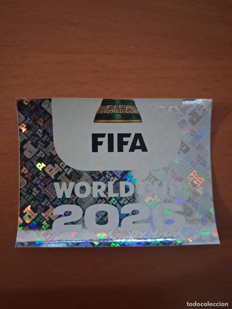Fu&szlig;ball-Sticker: Fifa World Cup 26 Mundial 2026 FWC 2 Trofeo Copa del Mundo Parte Inferior