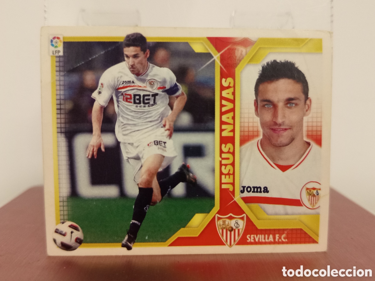 Cromos de F&uacute;tbol: ❇️ CROMO ⚽ JES&Uacute;S NAVAS SEVILLA 2011 2012 11 12 LIGA ESTE LFP BBVA STICKER SIN PEGAR ❇️