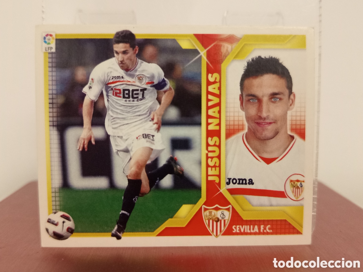 Cromos de F&uacute;tbol: ❇️ CROMO ⚽ JES&Uacute;S NAVAS SEVILLA 2011 2012 11 12 LIGA ESTE LFP BBVA STICKER SIN PEGAR ❇️