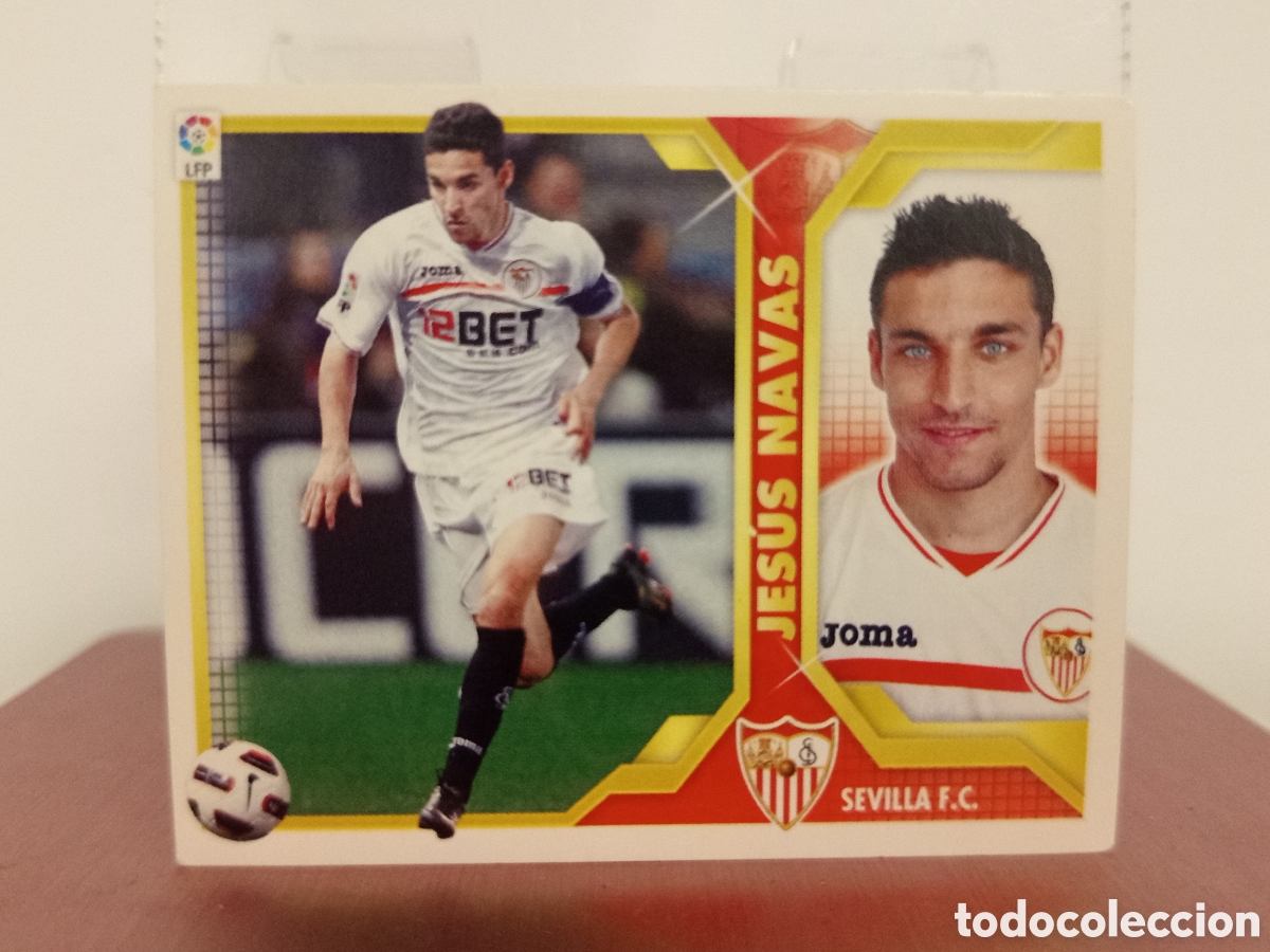 Cromos de F&uacute;tbol: ❇️ CROMO ⚽ JES&Uacute;S NAVAS SEVILLA 2011 2012 11 12 LIGA ESTE LFP BBVA STICKER SIN PEGAR ❇️
