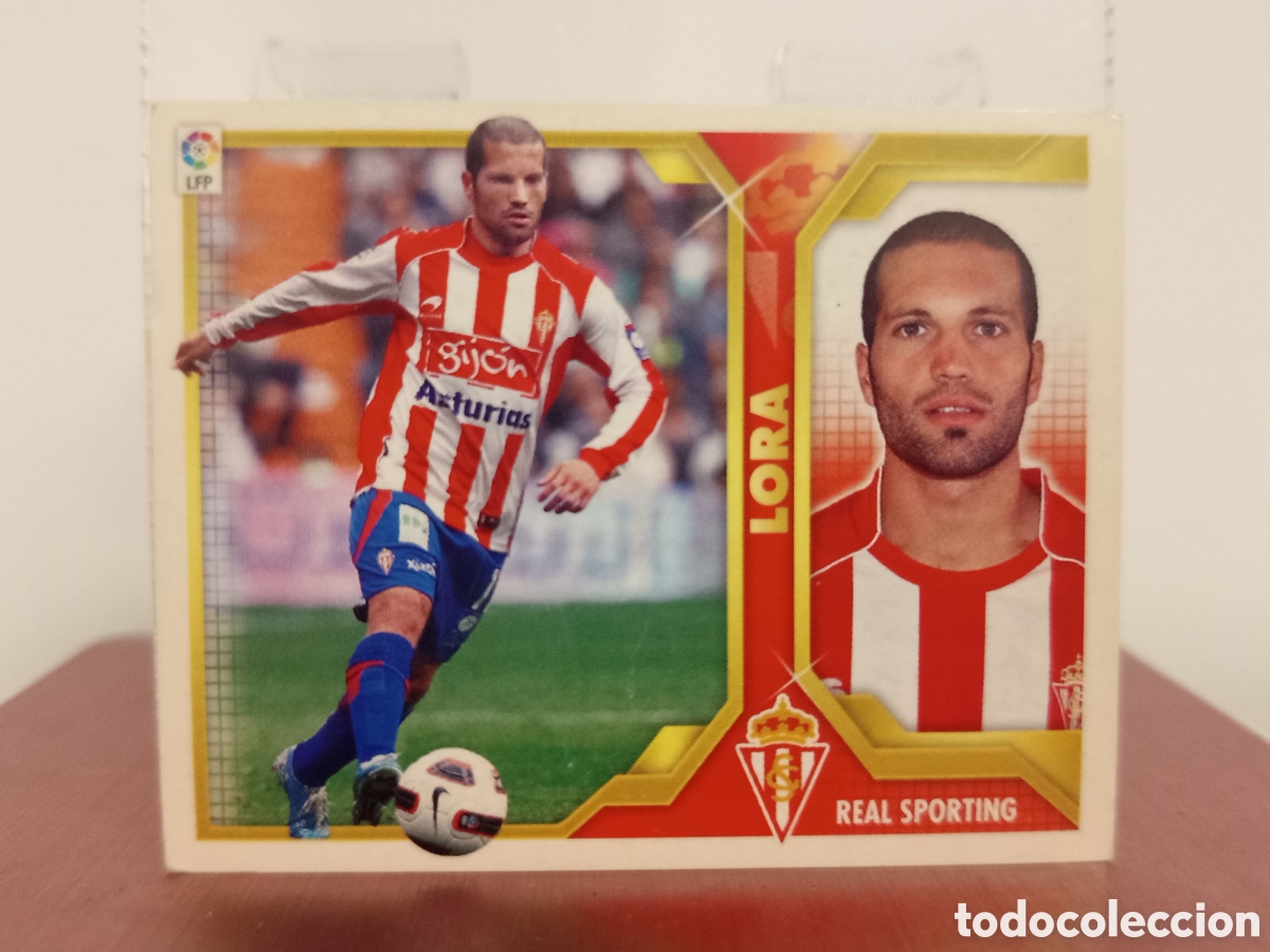 Cromos de F&uacute;tbol: ❇️ CROMO ⚽ LORA SPORTING DE GIJ&Oacute;N 2011 2012 11 12 LIGA ESTE LFP BBVA STICKER SIN PEGAR ❇️