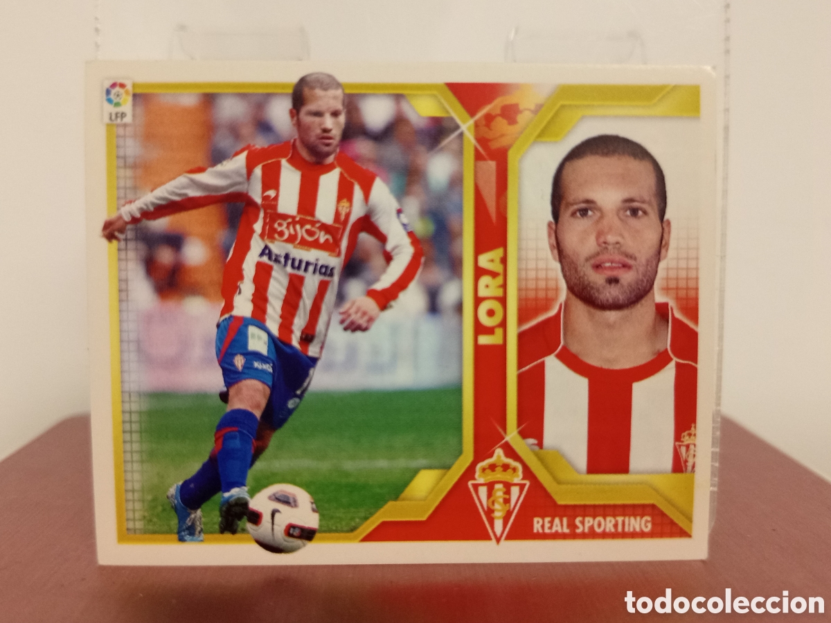 Cromos de F&uacute;tbol: ❇️ CROMO ⚽ LORA SPORTING DE GIJ&Oacute;N 2011 2012 11 12 LIGA ESTE LFP BBVA STICKER SIN PEGAR ❇️