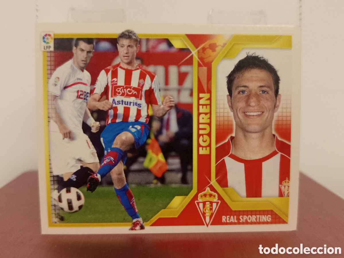 Cromos de F&uacute;tbol: ❇️ CROMO ⚽ EGUREN SPORTING DE GIJ&Oacute;N 2011 2012 11 12 LIGA ESTE LFP BBVA STICKER SIN PEGAR ❇️
