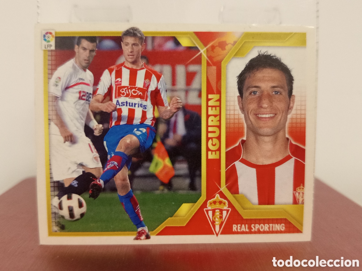 Cromos de F&uacute;tbol: ❇️ CROMO ⚽ EGUREN SPORTING DE GIJ&Oacute;N 2011 2012 11 12 LIGA ESTE LFP BBVA STICKER SIN PEGAR ❇️