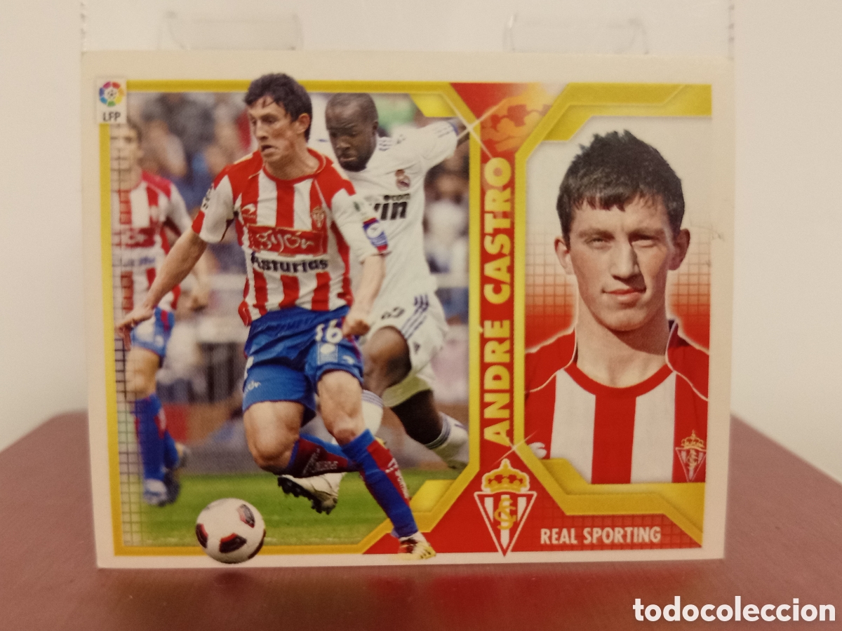 Cartes &agrave; collectionner de Football: ❇️ CROMO ⚽ ANDR&Eacute; CASTRO SPORTING DE GIJ&Oacute;N 2011 2012 11 12 LIGA ESTE LFP BBVA STICKER SIN PEGAR ❇️