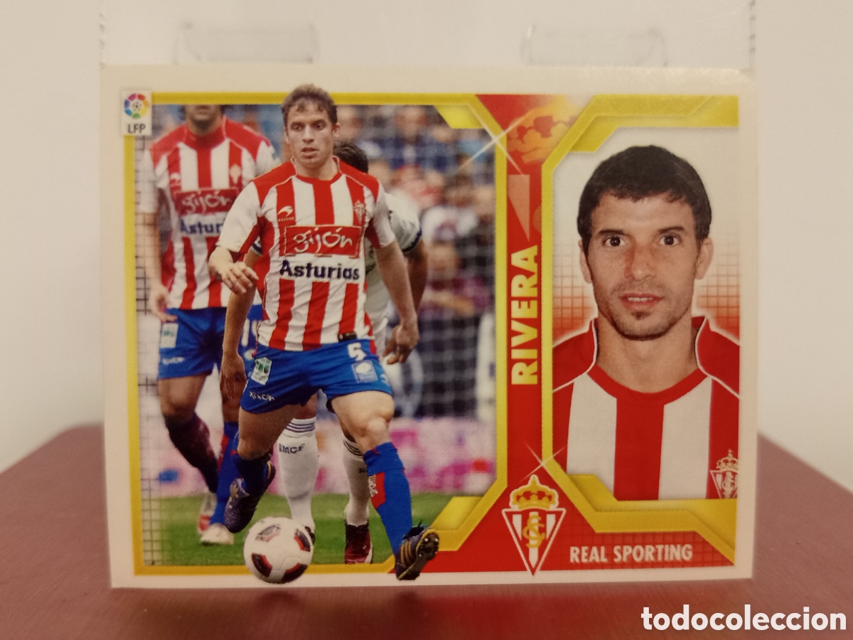 Cartes &agrave; collectionner de Football: ❇️ CROMO ⚽ RIVERA SPORTING DE GIJ&Oacute;N 2011 2012 11 12 LIGA ESTE LFP BBVA STICKER SIN PEGAR ❇️
