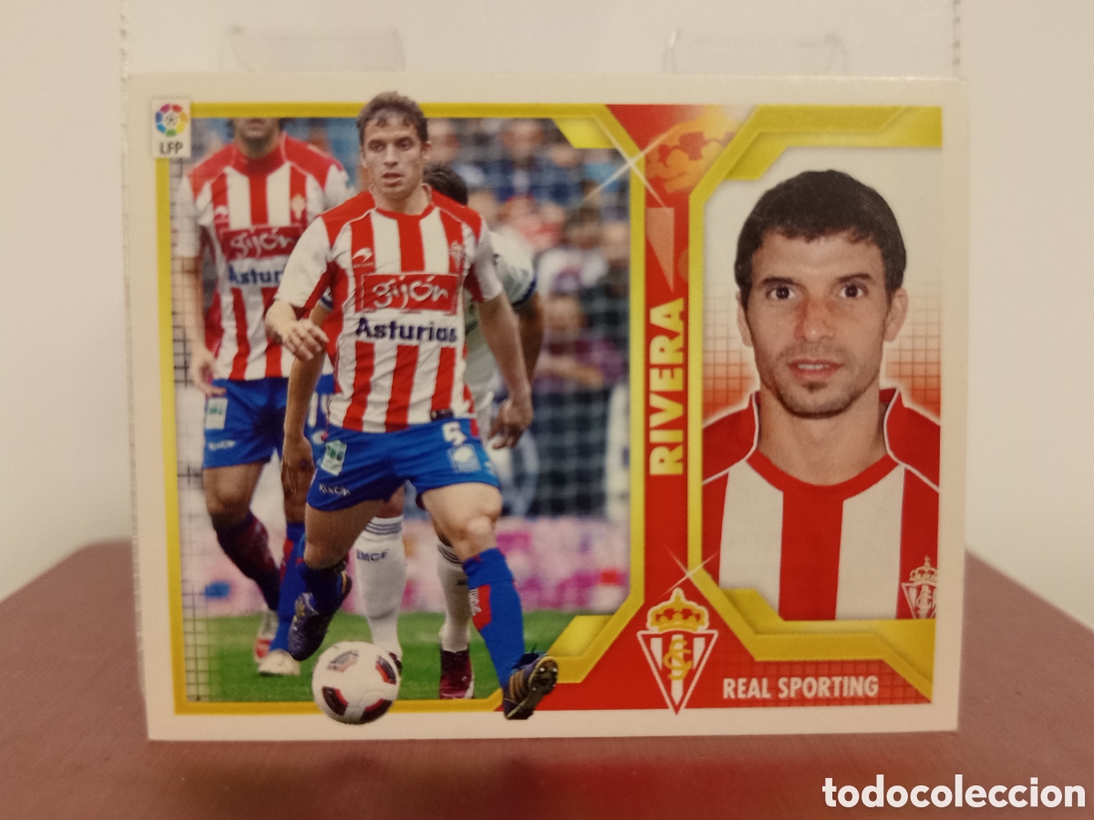 Cartes &agrave; collectionner de Football: ❇️ CROMO ⚽ RIVERA SPORTING DE GIJ&Oacute;N 2011 2012 11 12 LIGA ESTE LFP BBVA STICKER SIN PEGAR ❇️