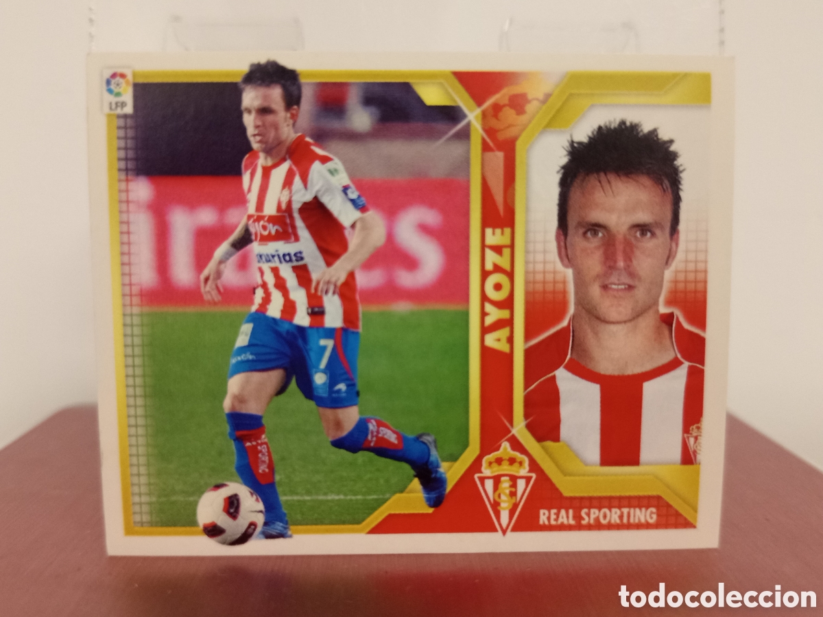Cartes &agrave; collectionner de Football: ❇️ CROMO ⚽ AYOZE SPORTING DE GIJ&Oacute;N 2011 2012 11 12 LIGA ESTE LFP BBVA STICKER SIN PEGAR ❇️