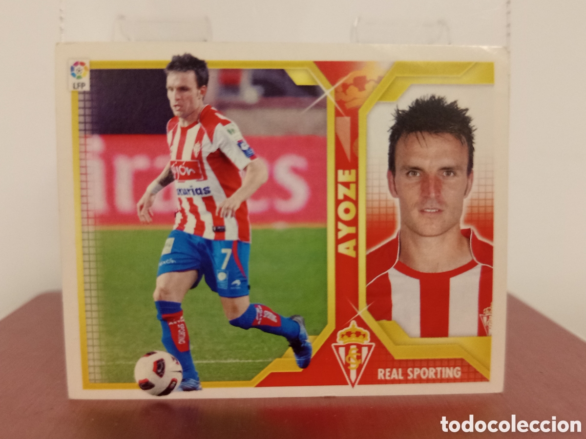Cartes &agrave; collectionner de Football: ❇️ CROMO ⚽ AYOZE SPORTING DE GIJ&Oacute;N 2011 2012 11 12 LIGA ESTE LFP BBVA STICKER SIN PEGAR ❇️