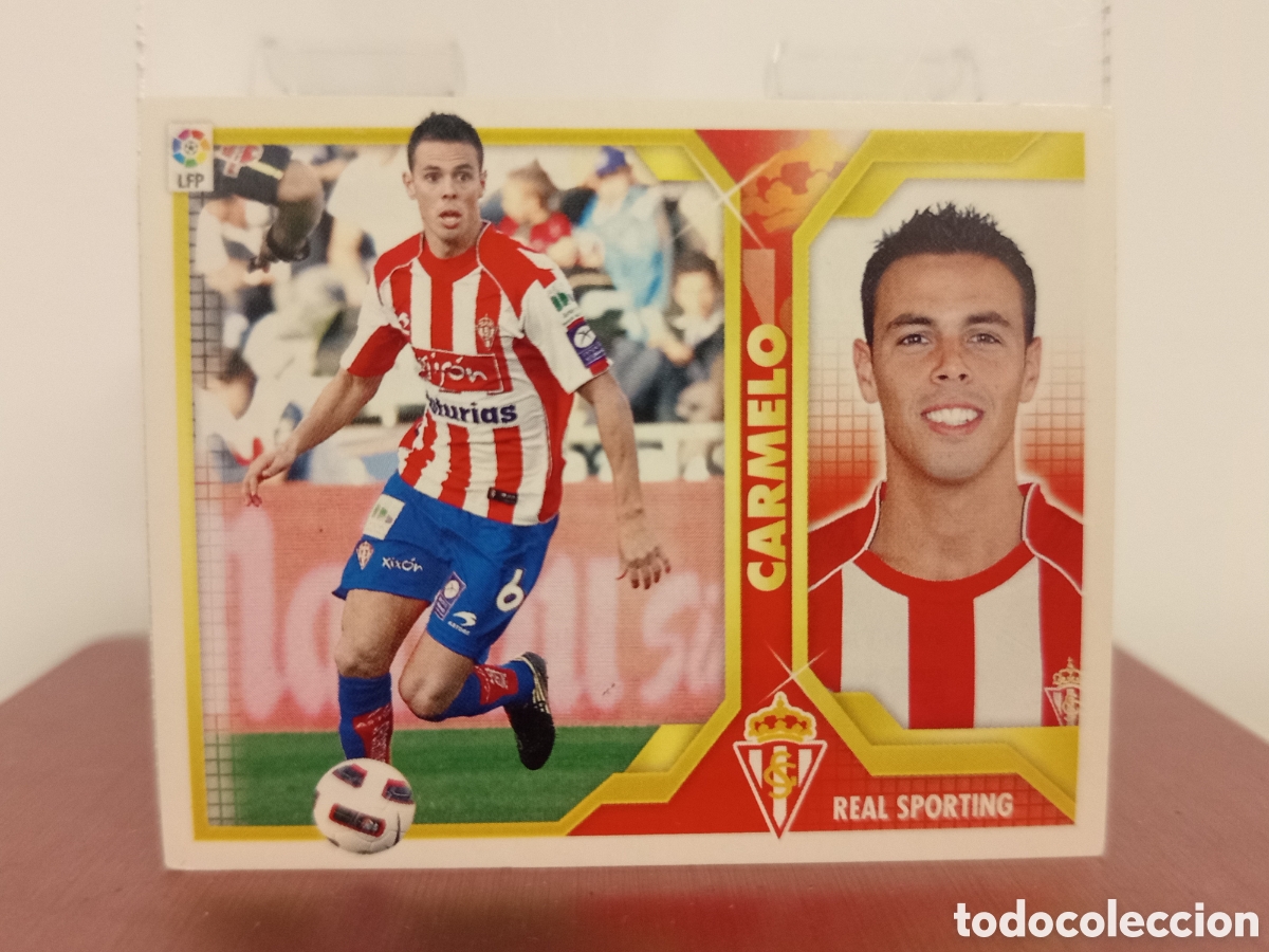 Cartes &agrave; collectionner de Football: ❇️ CROMO ⚽ CARMELO SPORTING DE GIJ&Oacute;N 2011 2012 11 12 LIGA ESTE LFP BBVA STICKER SIN PEGAR ❇️