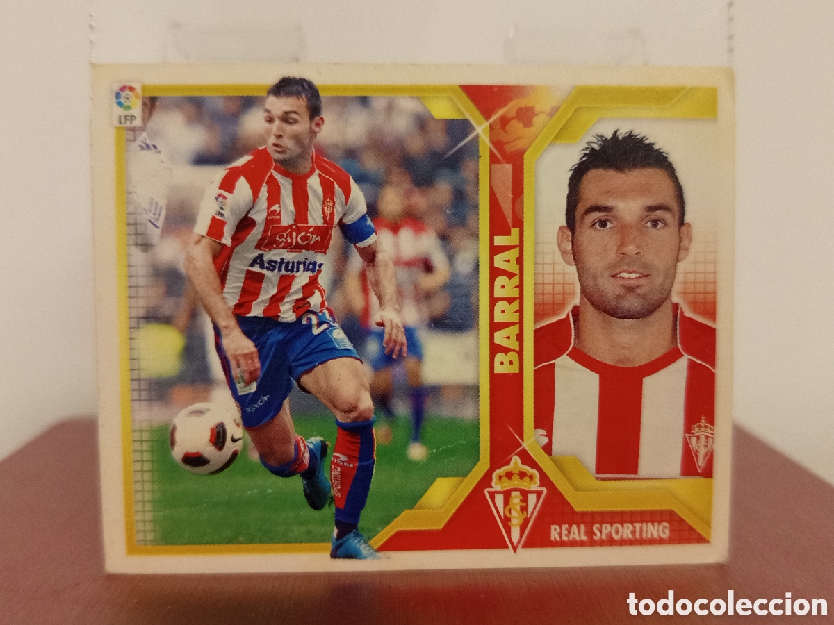 Cartes &agrave; collectionner de Football: ❇️ CROMO ⚽ BARRAL SPORTING DE GIJ&Oacute;N 2011 2012 11 12 LIGA ESTE LFP BBVA STICKER SIN PEGAR ❇️