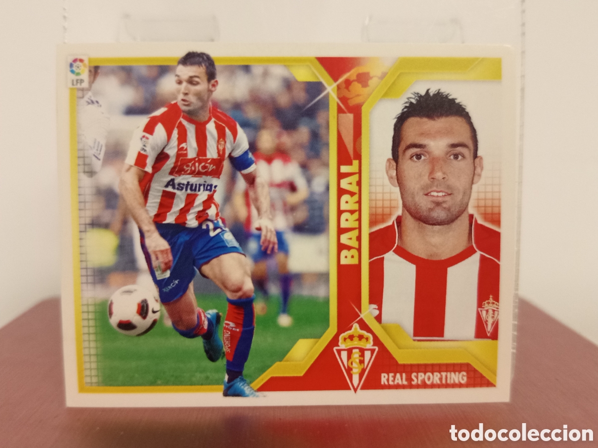 Fu&szlig;ball-Sticker: ❇️ CROMO ⚽ BARRAL SPORTING DE GIJ&Oacute;N 2011 2012 11 12 LIGA ESTE LFP BBVA STICKER SIN PEGAR ❇️
