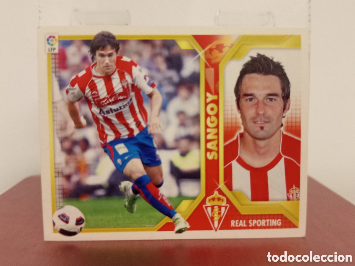 Fu&szlig;ball-Sticker: ❇️ CROMO ⚽ SANGOY SPORTING DE GIJ&Oacute;N 2011 2012 11 12 LIGA ESTE LFP BBVA STICKER SIN PEGAR ❇️