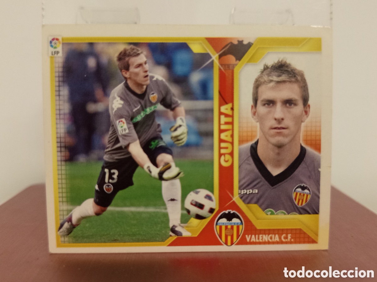 Fu&szlig;ball-Sticker: ❇️ CROMO ⚽ GUAITA VALENCIA 2011 2012 11 12 LIGA ESTE LFP BBVA STICKER SIN PEGAR ❇️