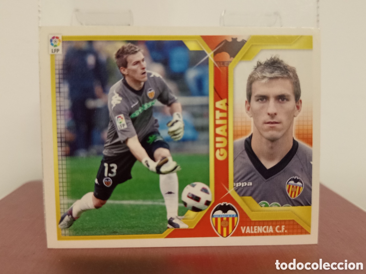 Fu&szlig;ball-Sticker: ❇️ CROMO ⚽ GUAITA VALENCIA 2011 2012 11 12 LIGA ESTE LFP BBVA STICKER SIN PEGAR ❇️