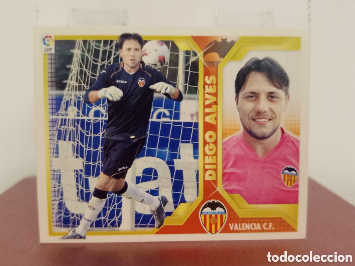 Fu&szlig;ball-Sticker: ❇️ CROMO ⚽ DIEGO ALVES VALENCIA 2011 2012 11 12 LIGA ESTE LFP BBVA STICKER SIN PEGAR ❇️