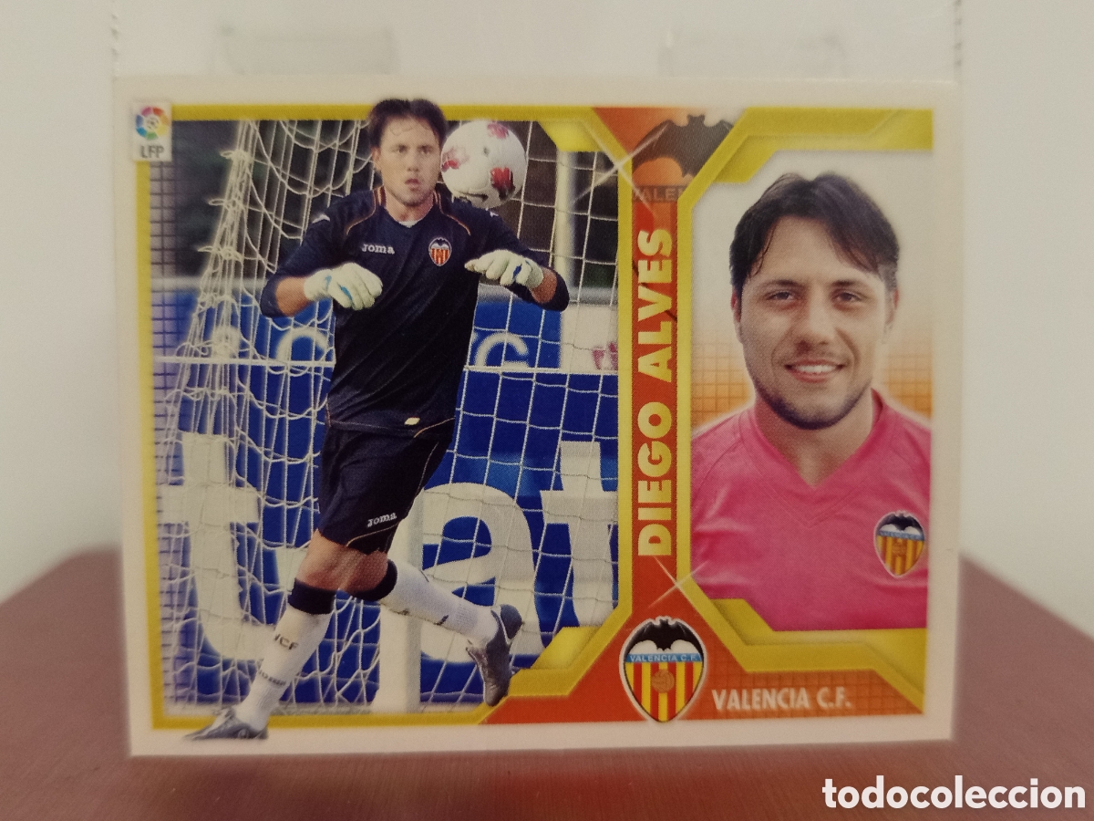 Fu&szlig;ball-Sticker: ❇️ CROMO ⚽ DIEGO ALVES VALENCIA 2011 2012 11 12 LIGA ESTE LFP BBVA STICKER SIN PEGAR ❇️