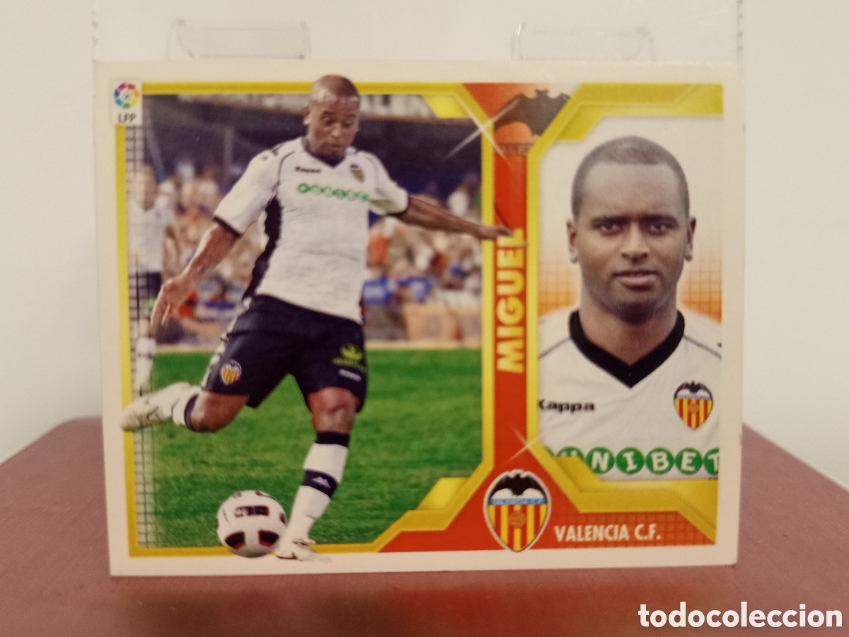 Fu&szlig;ball-Sticker: ❇️ CROMO ⚽ MIGUEL VALENCIA 2011 2012 11 12 LIGA ESTE LFP BBVA STICKER SIN PEGAR ❇️