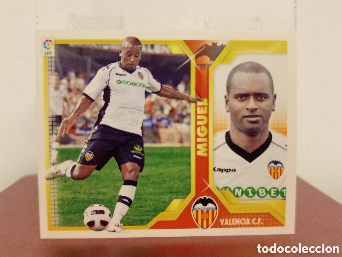 Fu&szlig;ball-Sticker: ❇️ CROMO ⚽ MIGUEL VALENCIA 2011 2012 11 12 LIGA ESTE LFP BBVA STICKER SIN PEGAR ❇️