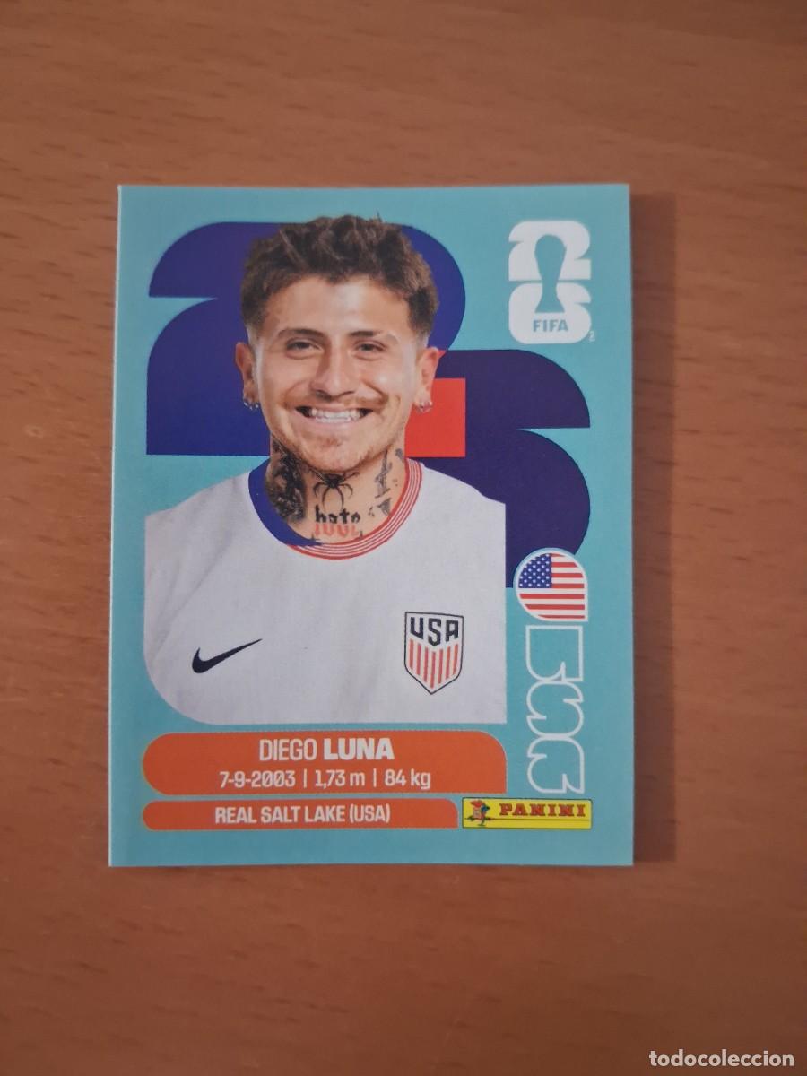 Fu&szlig;ball-Sticker: Fifa World Cup 26 Mundial 2026 USA 14 Estados Unidos Diego Luna
