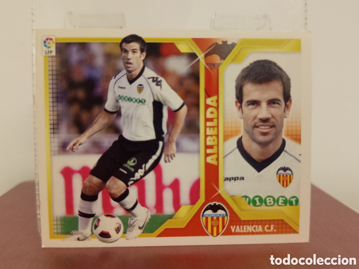 Fu&szlig;ball-Sticker: ❇️ CROMO ⚽ ALBELDA VALENCIA 2011 2012 11 12 LIGA ESTE LFP BBVA STICKER SIN PEGAR ❇️