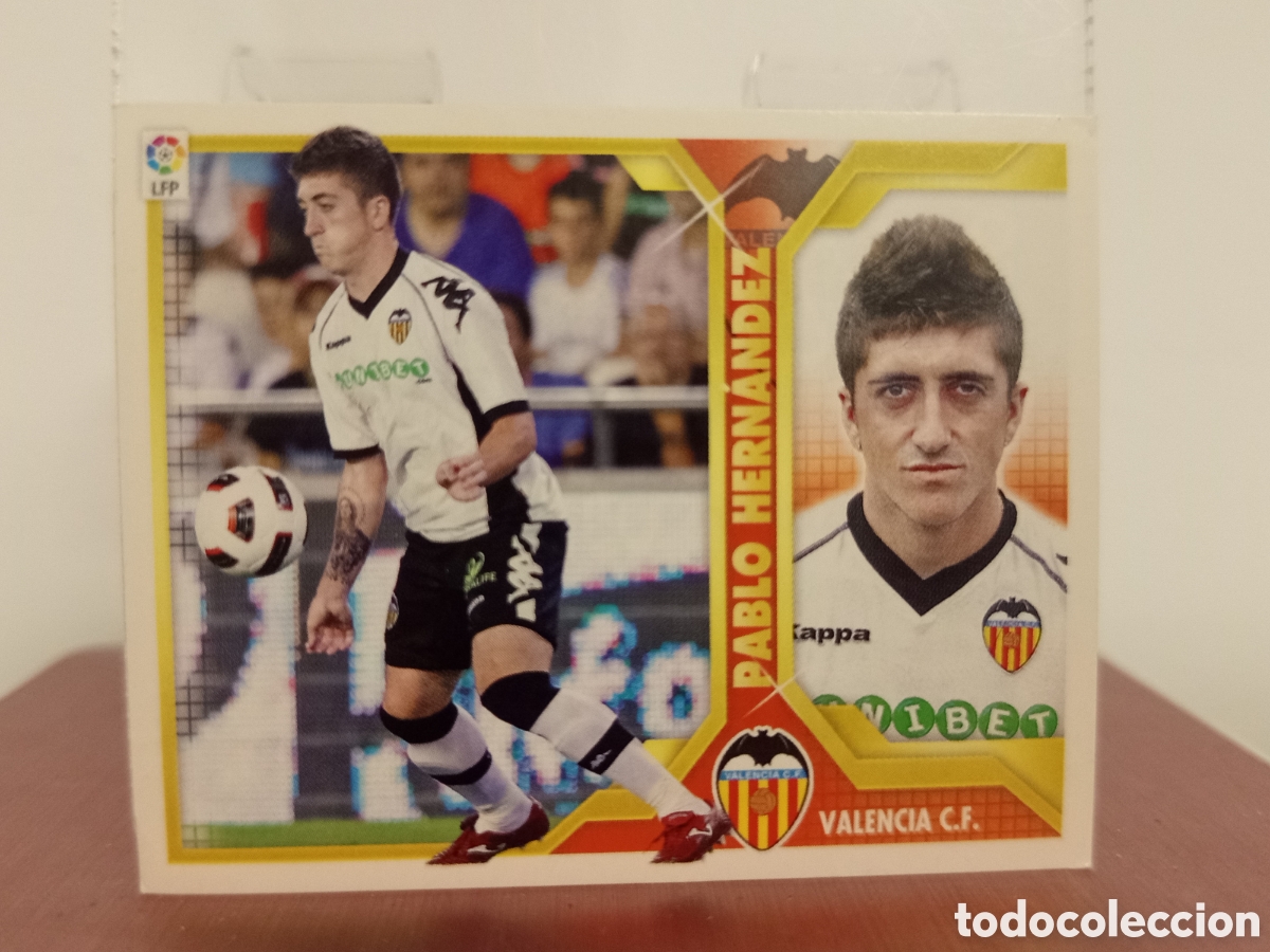 Cromos de F&uacute;tbol: ❇️ CROMO ⚽ PABLO HERN&Aacute;NDEZ VALENCIA 2011 2012 11 12 LIGA ESTE LFP BBVA STICKER SIN PEGAR ❇️
