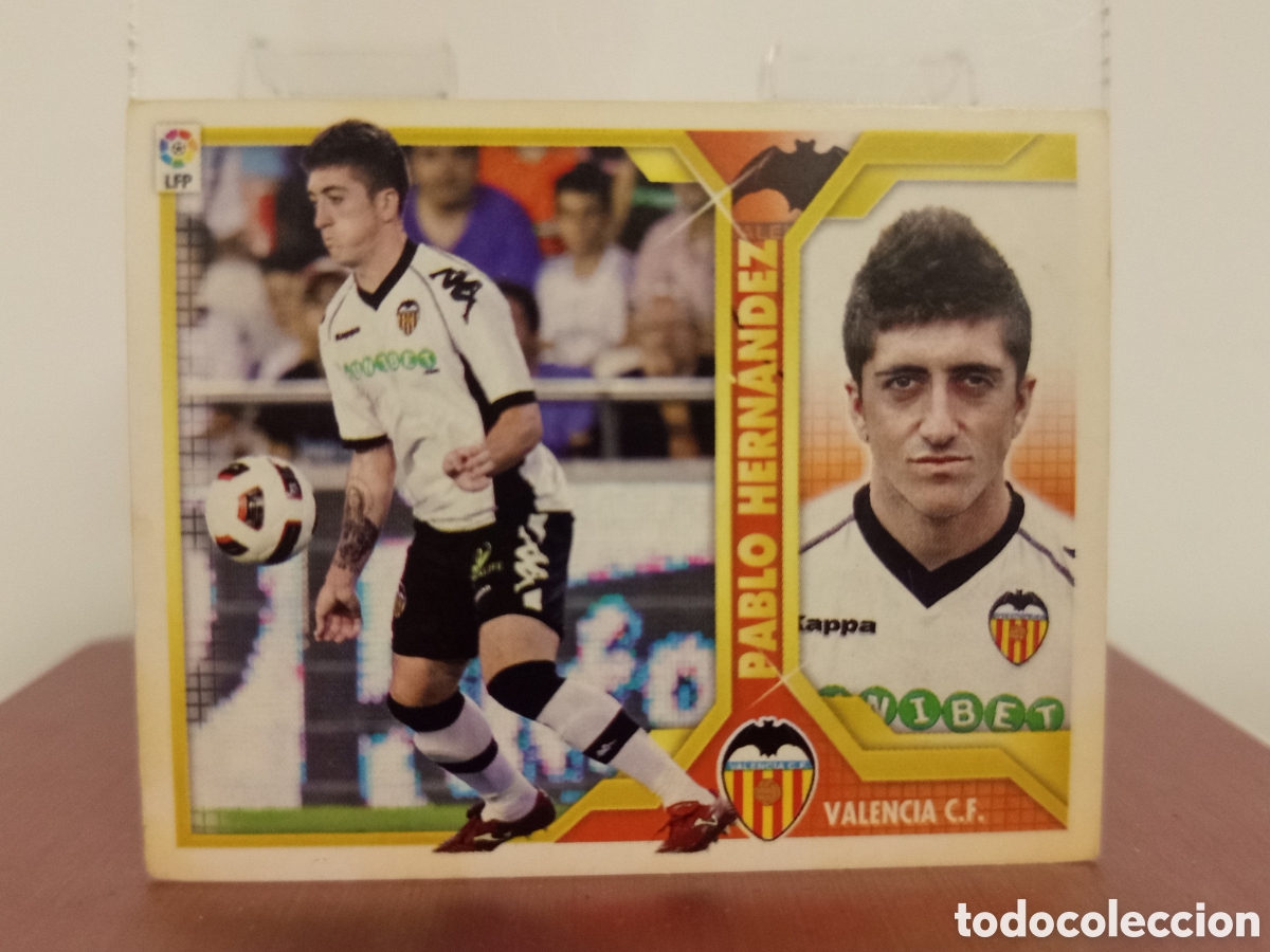 Cromos de F&uacute;tbol: ❇️ CROMO ⚽ PABLO HERN&Aacute;NDEZ VALENCIA 2011 2012 11 12 LIGA ESTE LFP BBVA STICKER SIN PEGAR ❇️