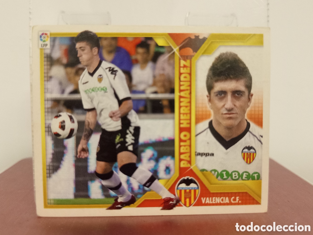 Cromos de F&uacute;tbol: ❇️ CROMO ⚽ PABLO HERN&Aacute;NDEZ VALENCIA 2011 2012 11 12 LIGA ESTE LFP BBVA STICKER SIN PEGAR ❇️
