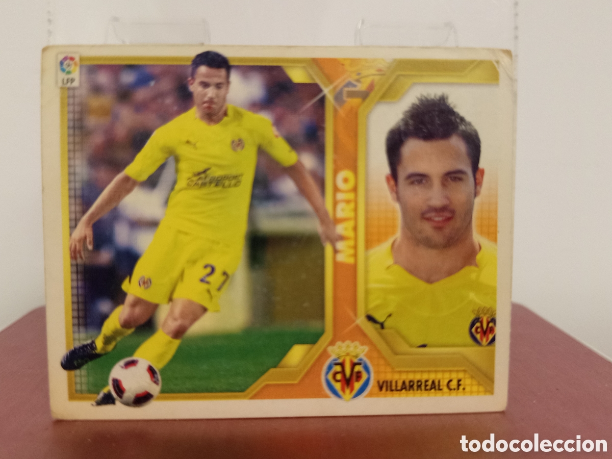Cromos de F&uacute;tbol: ❇️ CROMO ⚽ MARIO VILLARREAL 2011 2012 11 12 LIGA ESTE LFP BBVA STICKER SIN PEGAR ❇️