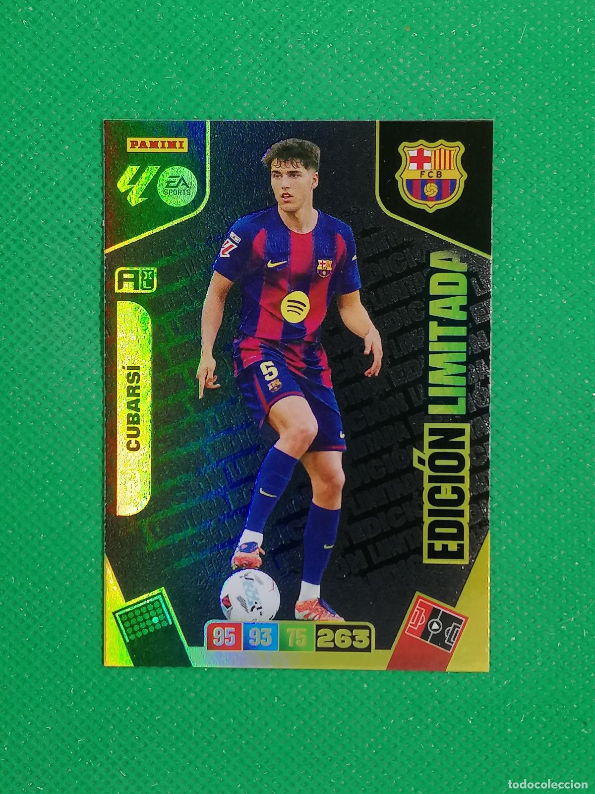 Cromos de F&uacute;tbol: CUBARSI BARCELONA EDICION LIMITADA ⚽ LIGA ADRENALYN XL 2025 2026 25 26 ⚽