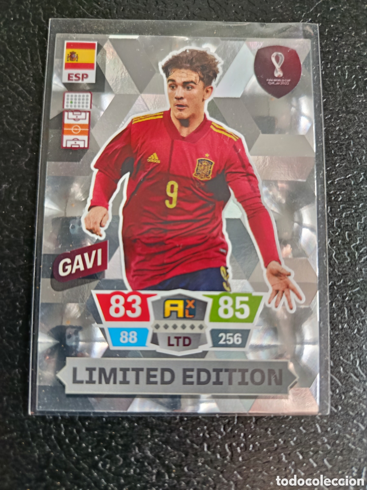 Cromos de F&uacute;tbol: LIMITED EDITIO Gavi ESPA&Ntilde;A - Panini ADRENALYN XL FIFA World Cup QATAR 2022