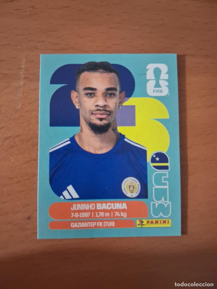 Cromos de F&uacute;tbol: Fifa World Cup 26 Mundial 2026 CUW 11 Cura&ccedil;ao Juninho Bacuna