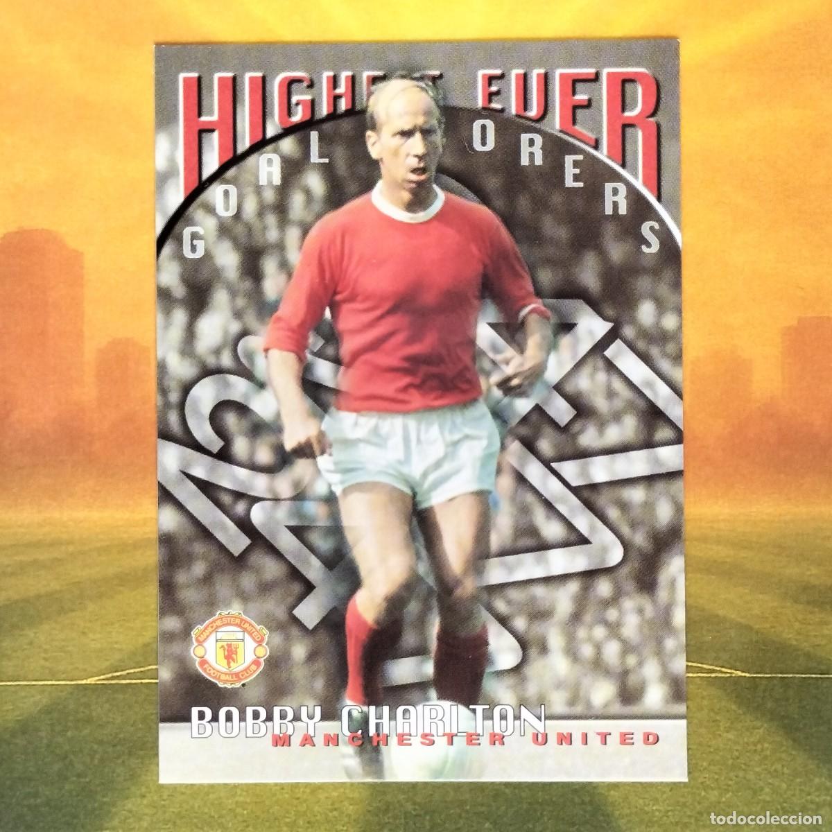 Figurine di Calcio: #82 Bobby Charlton | Manchester United | 1997 Futera Manchester United