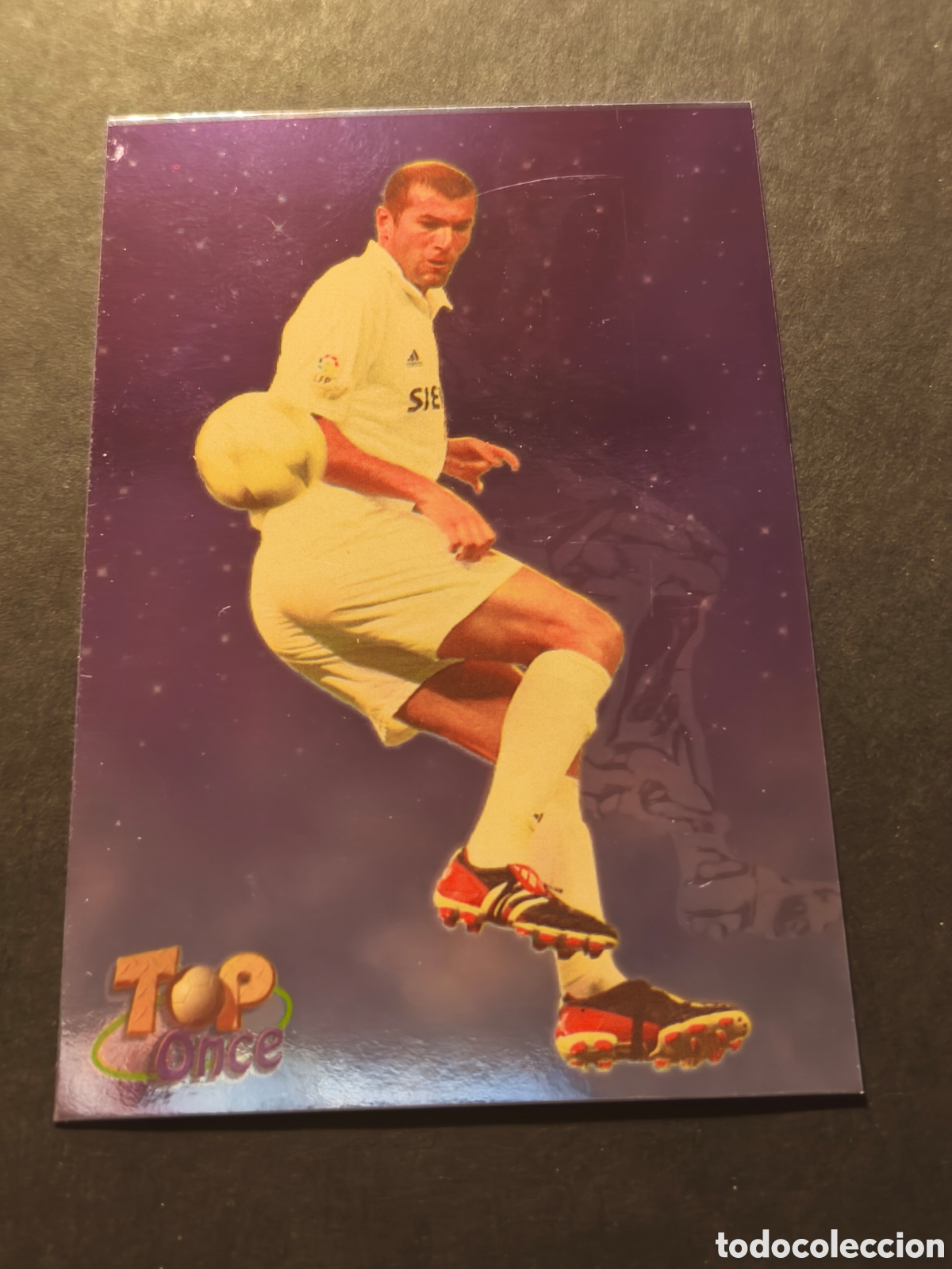 Figurine di Calcio: 629 ZIDANE REAL MADRID MUNDICROMO FICHAS LIGA 2003