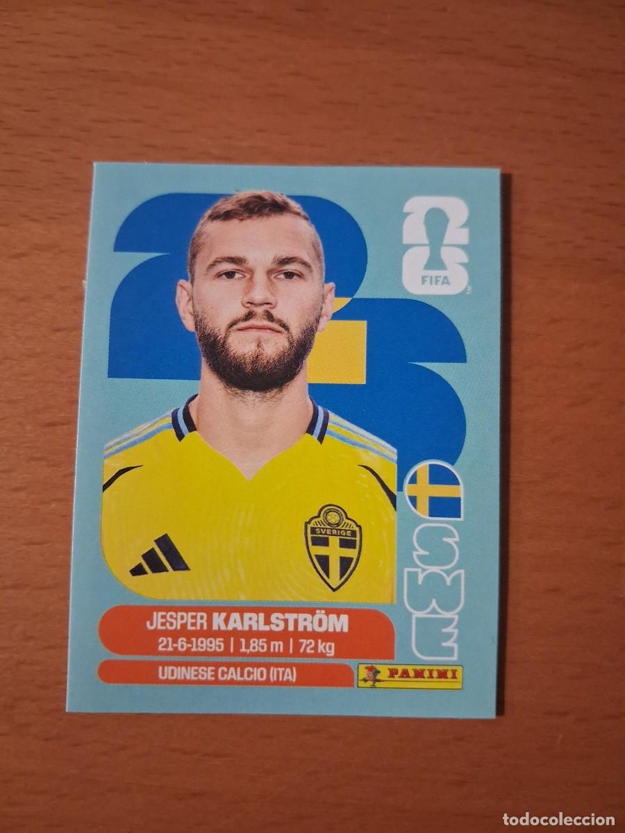 Figurine di Calcio: Fifa World Cup 26 Mundial 2026 SWE 10 Suecia Jesper Karlstr&ouml;m