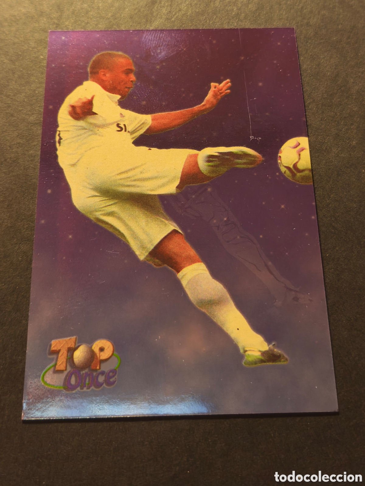 Cromos de F&uacute;tbol: 628 RONALDO REAL MADRID MUNDICROMO FICHAS LIGA 2003 TOP ONCE