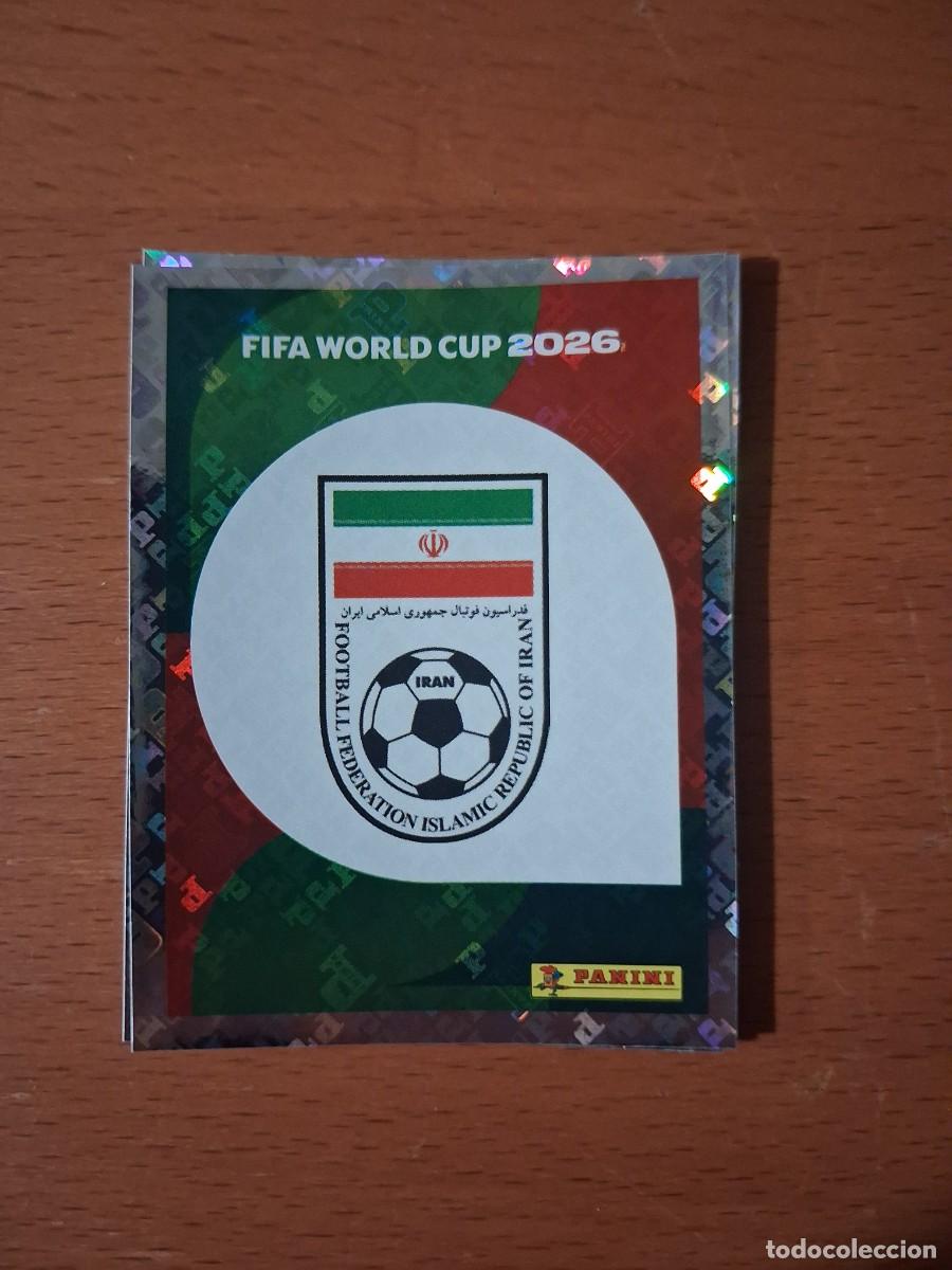 Cromos de F&uacute;tbol: Fifa World Cup 26 Mundial 2026 IRN 1 Iran Escudo Logo