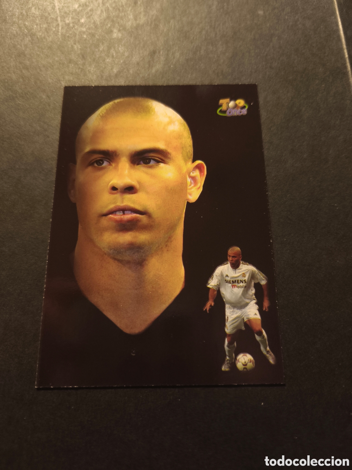 Cromos de F&uacute;tbol: 620 RONALDO REAL MADRID MUNDICROMO FICHAS LIGA 2004 TOP ONCE
