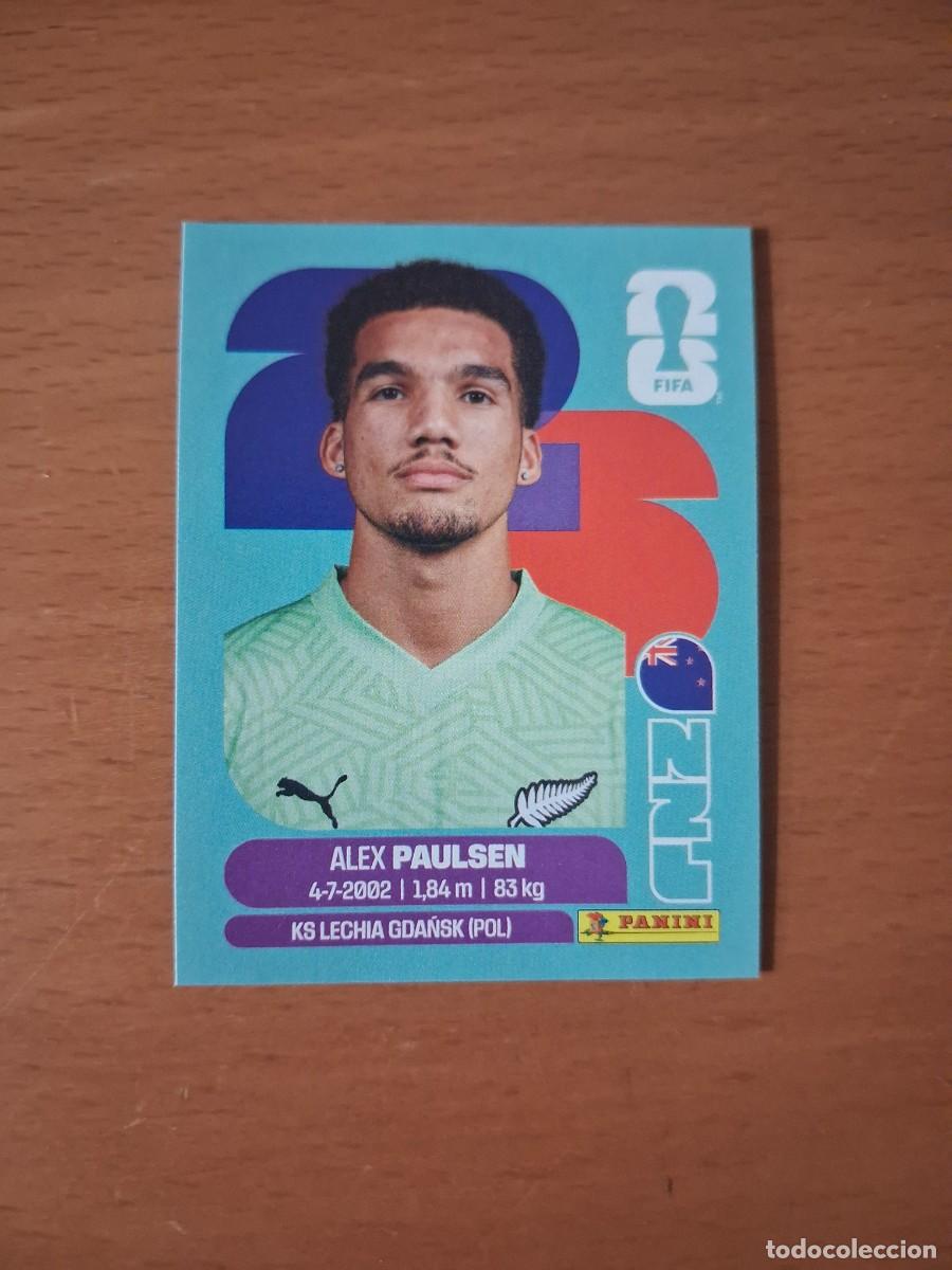Cromos de F&uacute;tbol: Fifa World Cup 26 Mundial 2026 NZL 3 Nueva Zelanda Alex Paulsen