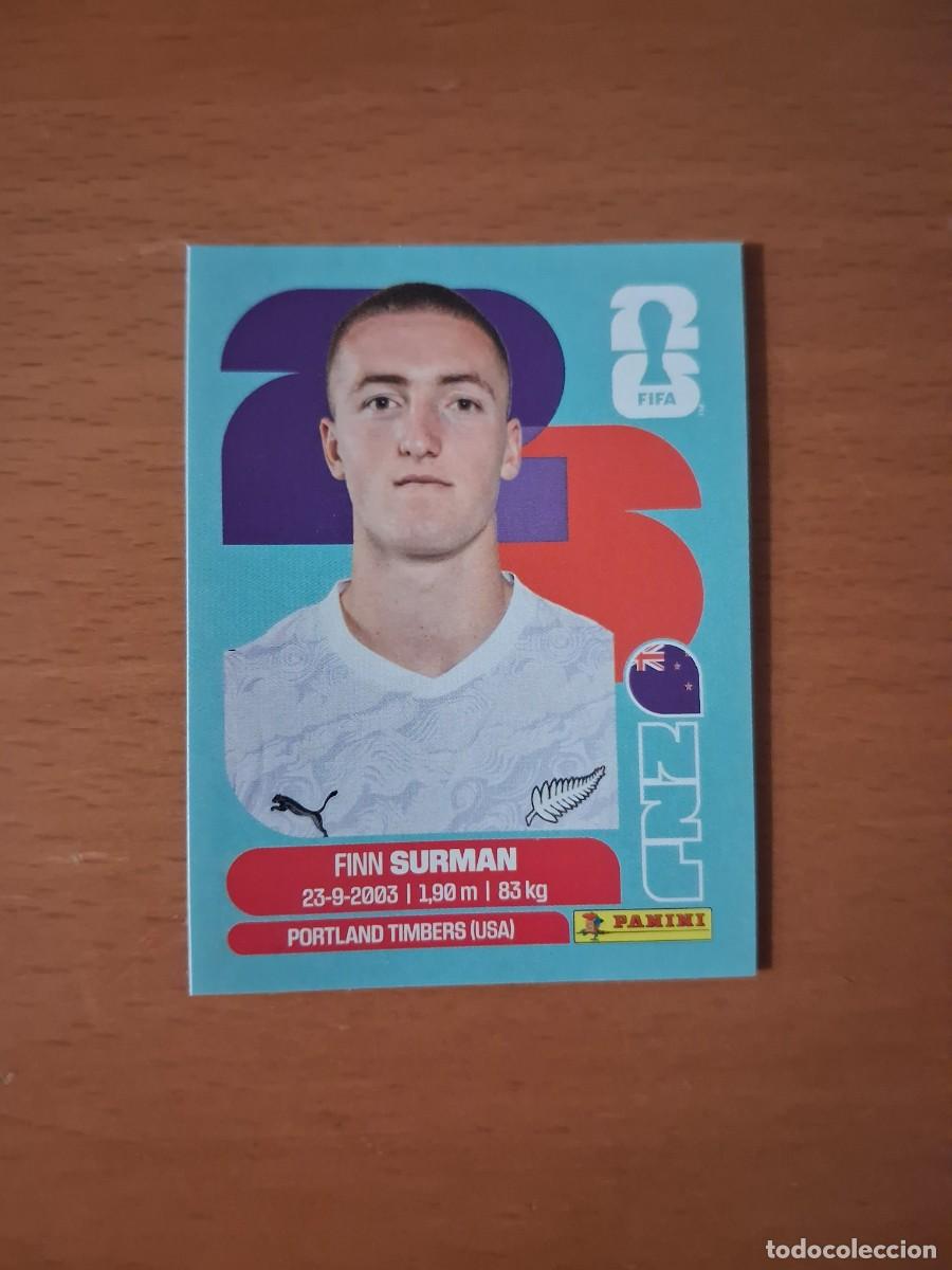 Cromos de F&uacute;tbol: Fifa World Cup 26 Mundial 2026 NZL 9 Nueva Zelanda Finn Surman
