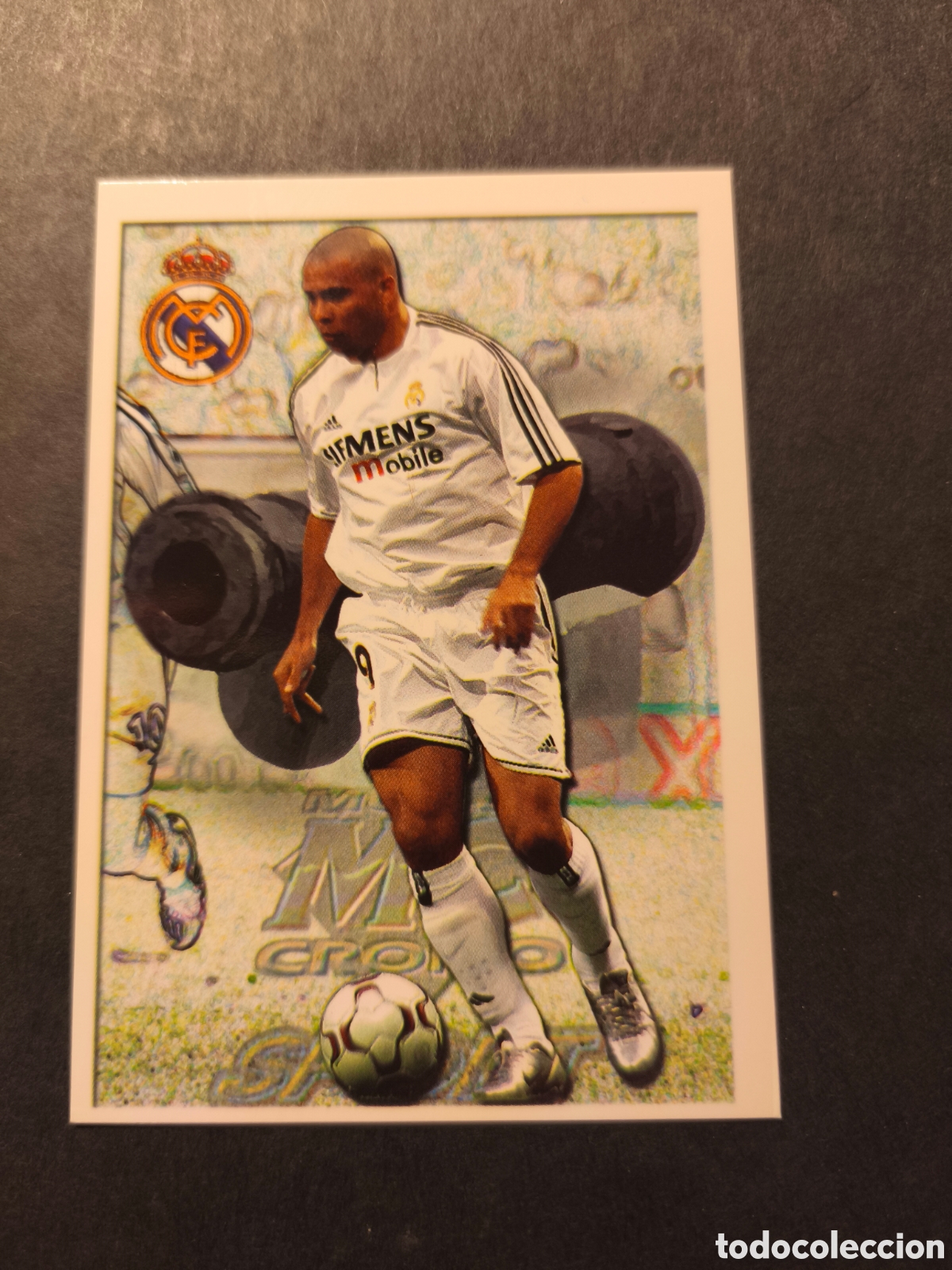 Fu&szlig;ball-Sticker: 692 RONALDO REAL MADRID LOS + CA&Ntilde;ONEROS MUDICROMO FICHAS DE LA LIGA 2004