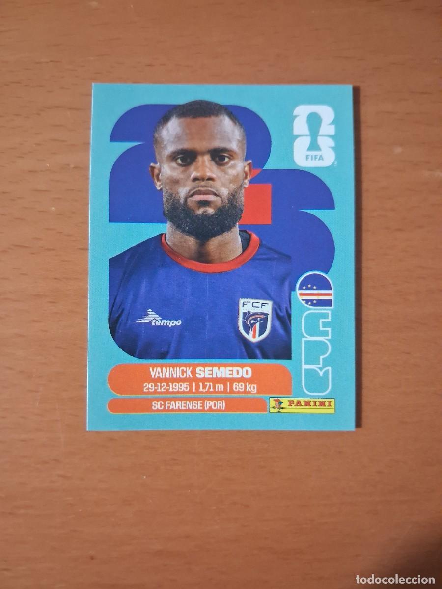 Fu&szlig;ball-Sticker: Fifa World Cup 26 Mundial 2026 CPV 9 Cabo Verde Yannick Semedo