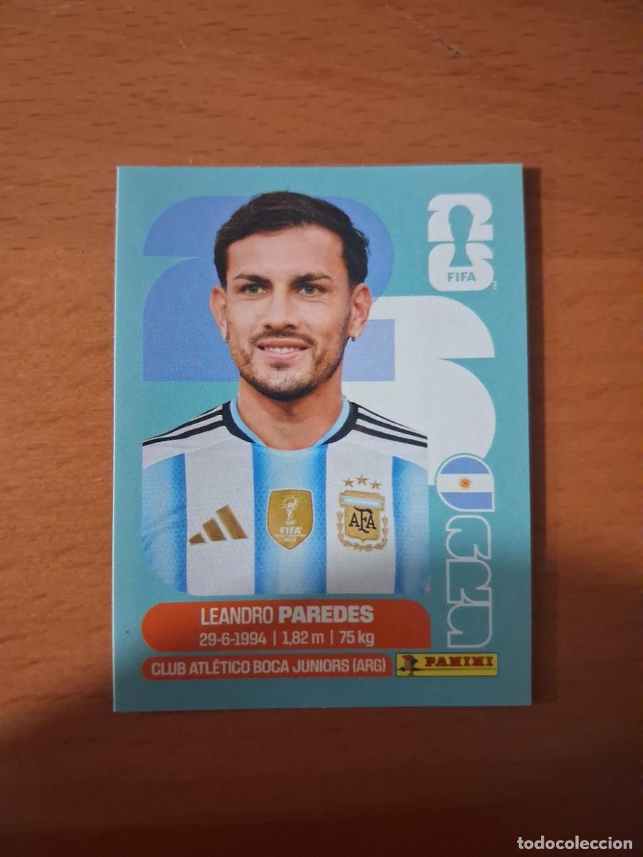 Cromos de F&uacute;tbol: Fifa World Cup 26 Mundial 2026 ARG 12 Argentina Leandro Paredes