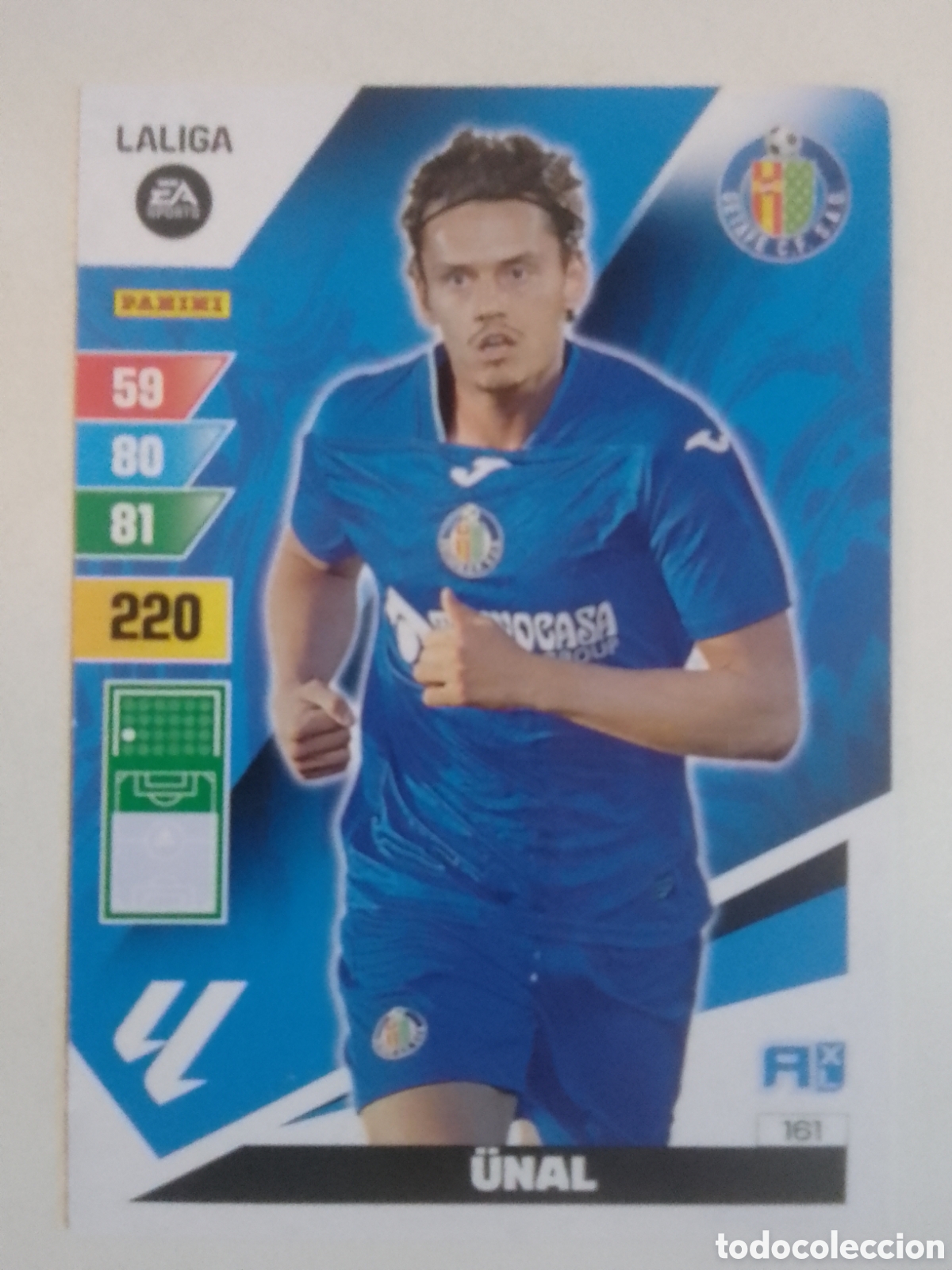 Cromos de F&uacute;tbol: Adrenalyn XL 2023-24 n&deg; 161 &Uuml;nal &bull; Getafe.