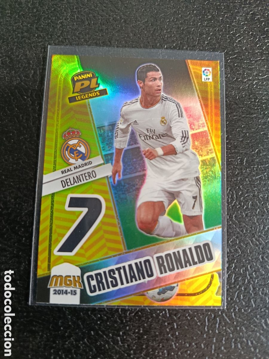 Cromos de F&uacute;tbol: MGK 427 CRISTIANO RONALDO LEGENDS REAL MADRID CROMOS ALBUM MEGACRACKS LIGA FUTBOL 2014 2015 14 15