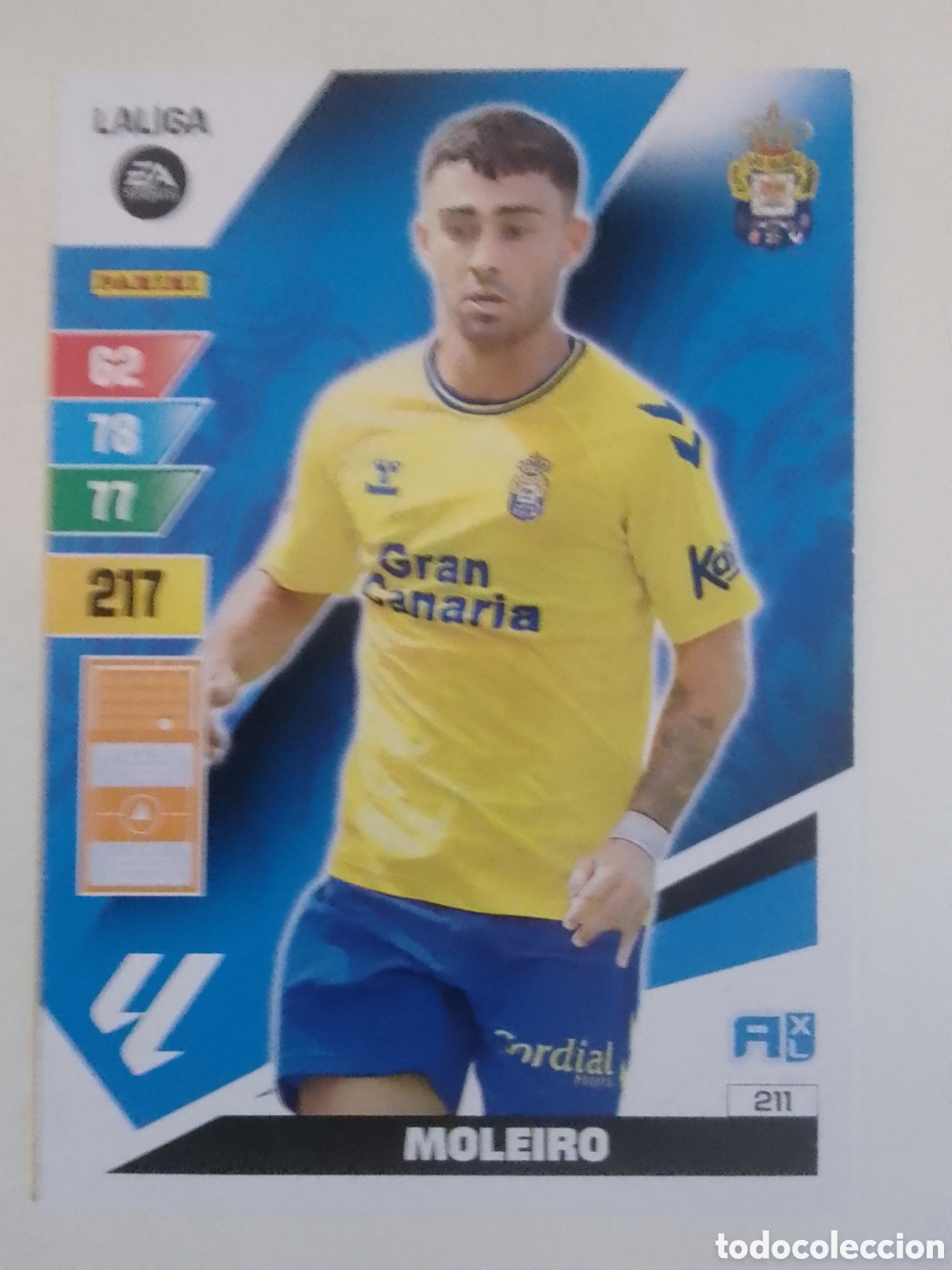 Cromos de F&uacute;tbol: Adrenalyn XL 2023-24 n&deg; 211 Moleiro &bull; Las Palmas.