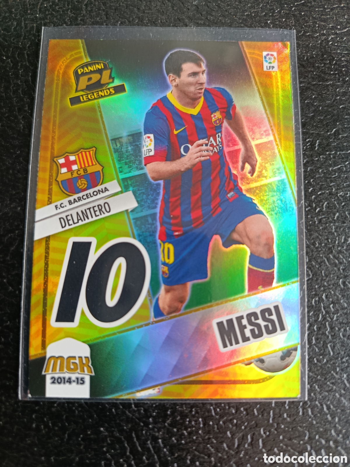 Cromos de F&uacute;tbol: Megacracks 2014 2015 14 15 panini Messi legends n&deg; 434 Barcelona