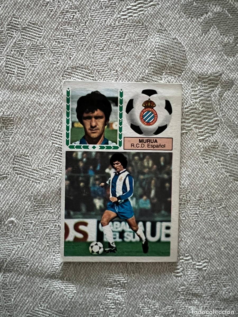 Cromos de F&uacute;tbol: MURUA ESPA&Ntilde;OL ESTE 1983 1984 CROMO LIGA FUTBOL 83 84