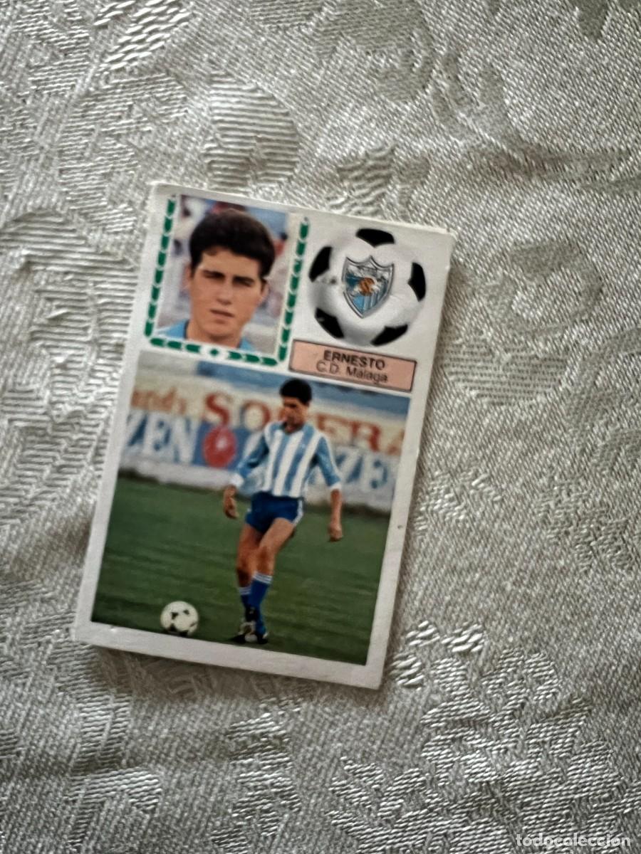 Cromos de Futebol: ERNESTO C. D. MALAGA FICHAJE 9 BIS LIGA ESTE LIGA FUTBOL 83 84