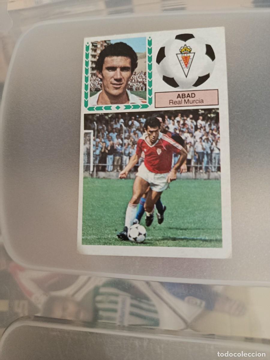 Cromos de Futebol: Cromo liga este 83/84. Abad. Real Murcia. Nunca pegado.